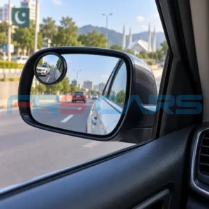 3R Blind Spot Mirror 3R-062 installed on a car side mirror