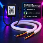 Bluetooth Symphony Controller with LED tubes for colourful daytime running lights