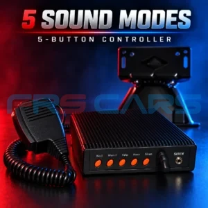 Loud Electronic Horn 5 Sounds
