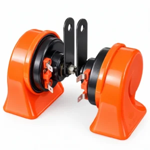 Kaier R45S Dual Tone Snail Horn Set – 12V