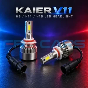 Kaier V11 LED Headlights H8 H11 H16 7200LM