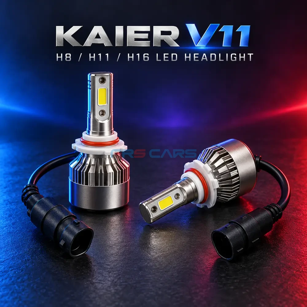 Kaier V11 LED Headlights H8 H11 H16 7200LM