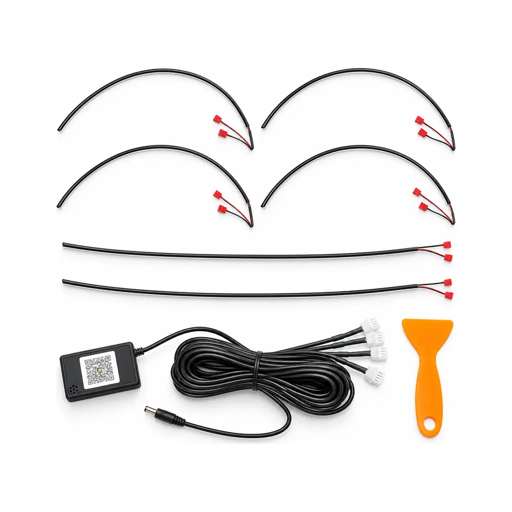 SOGO 6PC magic color ambient light kit for four doors and dashboard