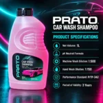 PRATO Car Wash Shampoo 1L specifications