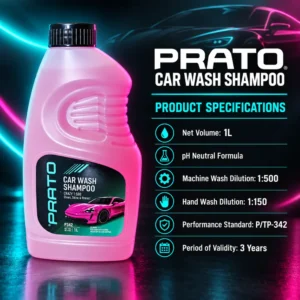 PRATO Car Wash Shampoo 1L specifications