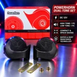 PowerHorn dual tone car horn packaging