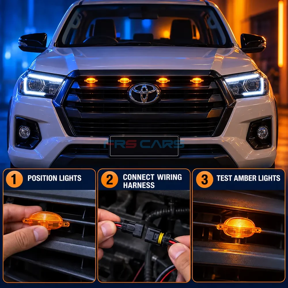 Bright Amber Daytime Running Lights LED Kit