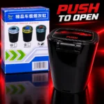 Boutique Vehicle Ashtray Model No.029 push to open lid