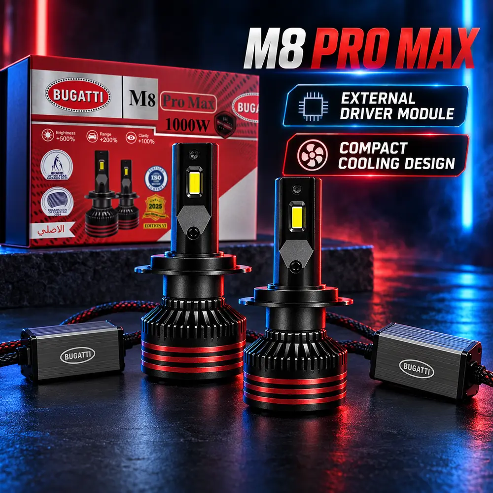 BUGATTI M8 Pro Max LED Automotive Kit