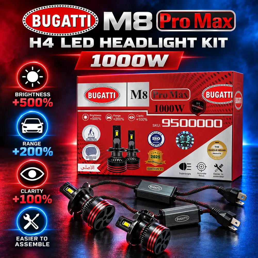 BUGATTI M8 Pro Max LED Automotive Kit