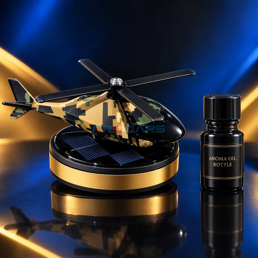 Car Seat Aroma Therapy helicopter accessory with aroma oil bottle