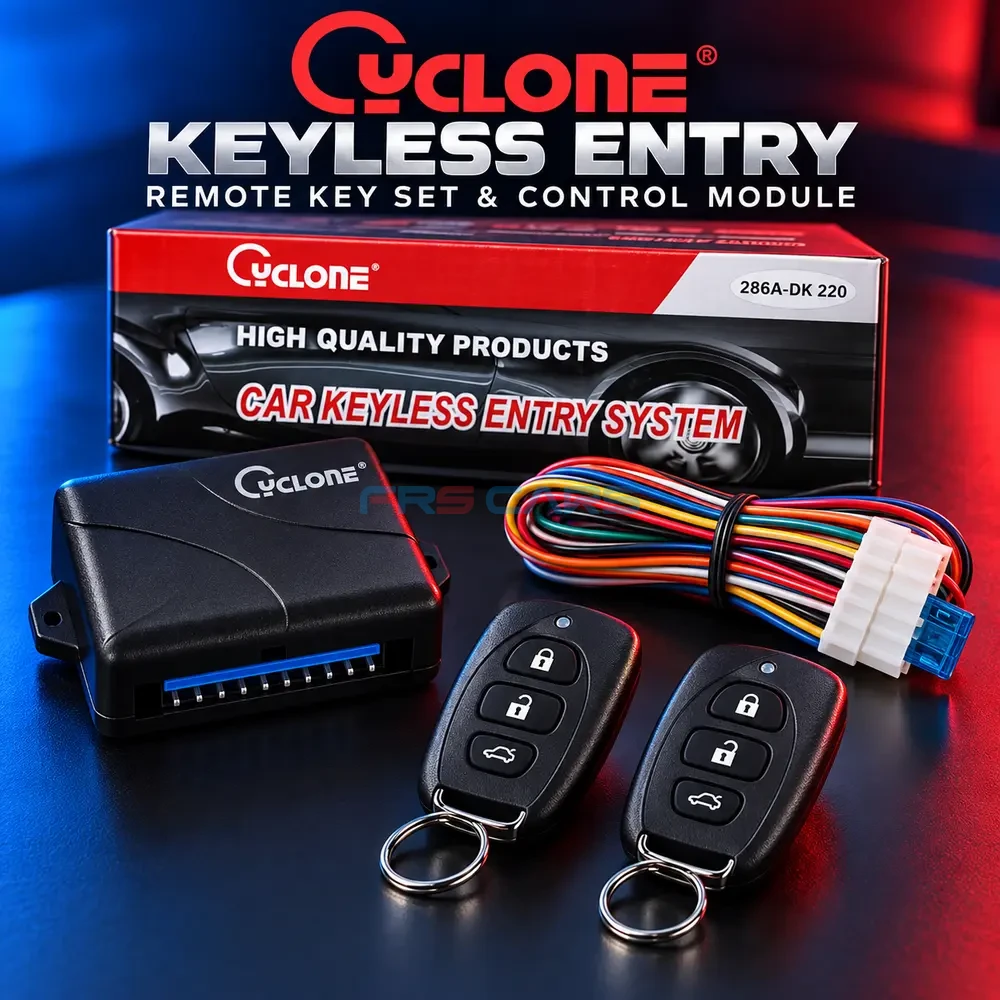 Cyclone 286A-DK220 keyless entry system components