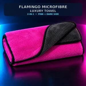 Flamingo 2-in-1 Microfibre Luxury Towel