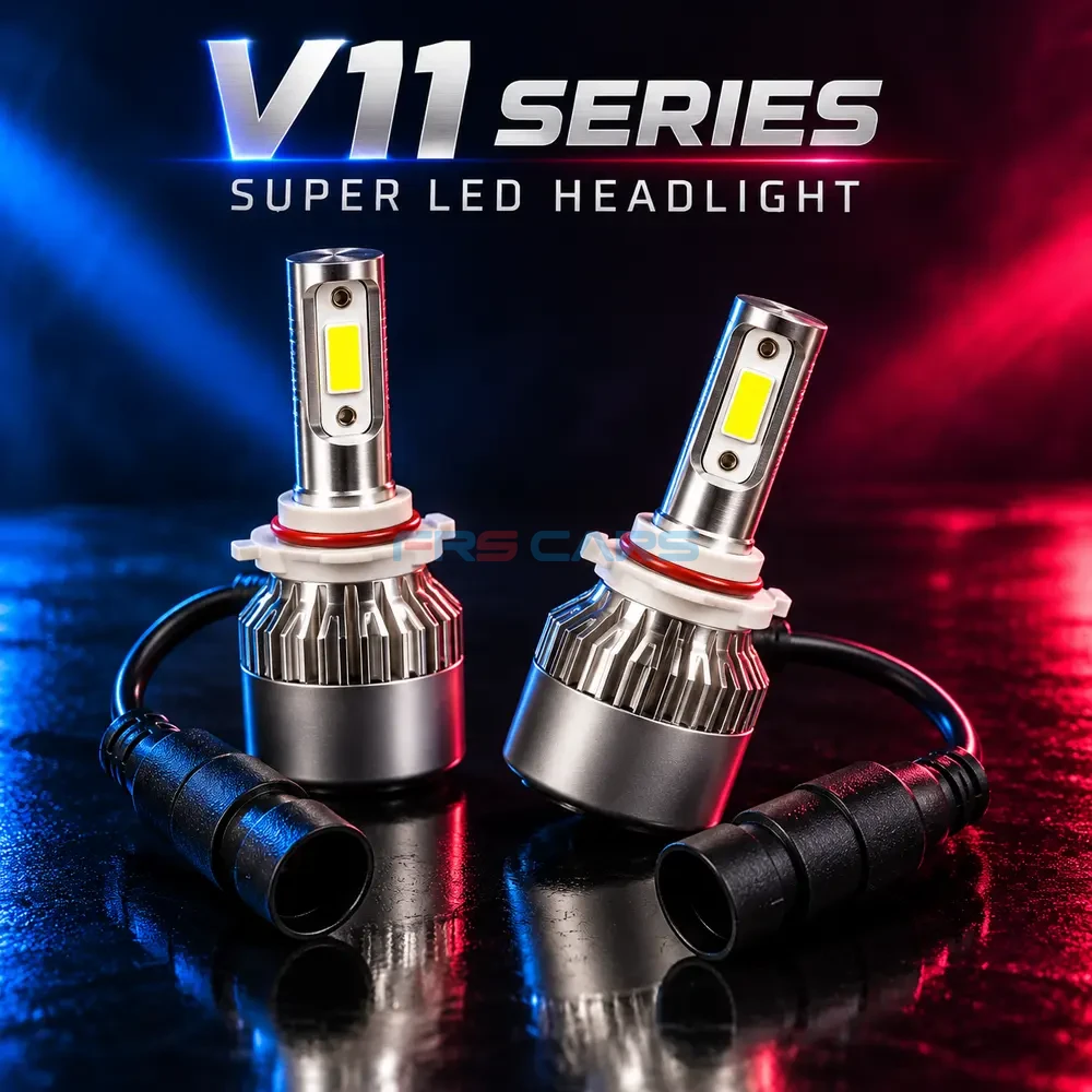 Kaier V11 Super LED Headlights H8 H11 H16 – 7200LM, +300% Brightness