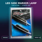 LYW-6120A LED Side Marker Lamp two-piece set