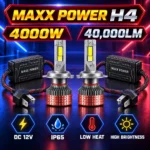 Maxx Power H4 4000W LED headlight features