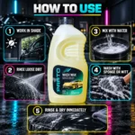 How to use PRATO Wash Wax P333 on a car