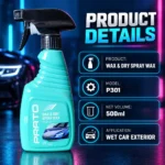 PRATO Wax and Dry Spray Wax P301 500ml details