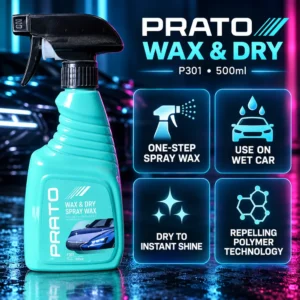 PRATO Wax and Dry Spray Wax P301 features