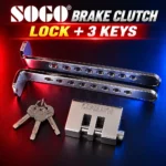 SOGO brake clutch lock with 3 keys