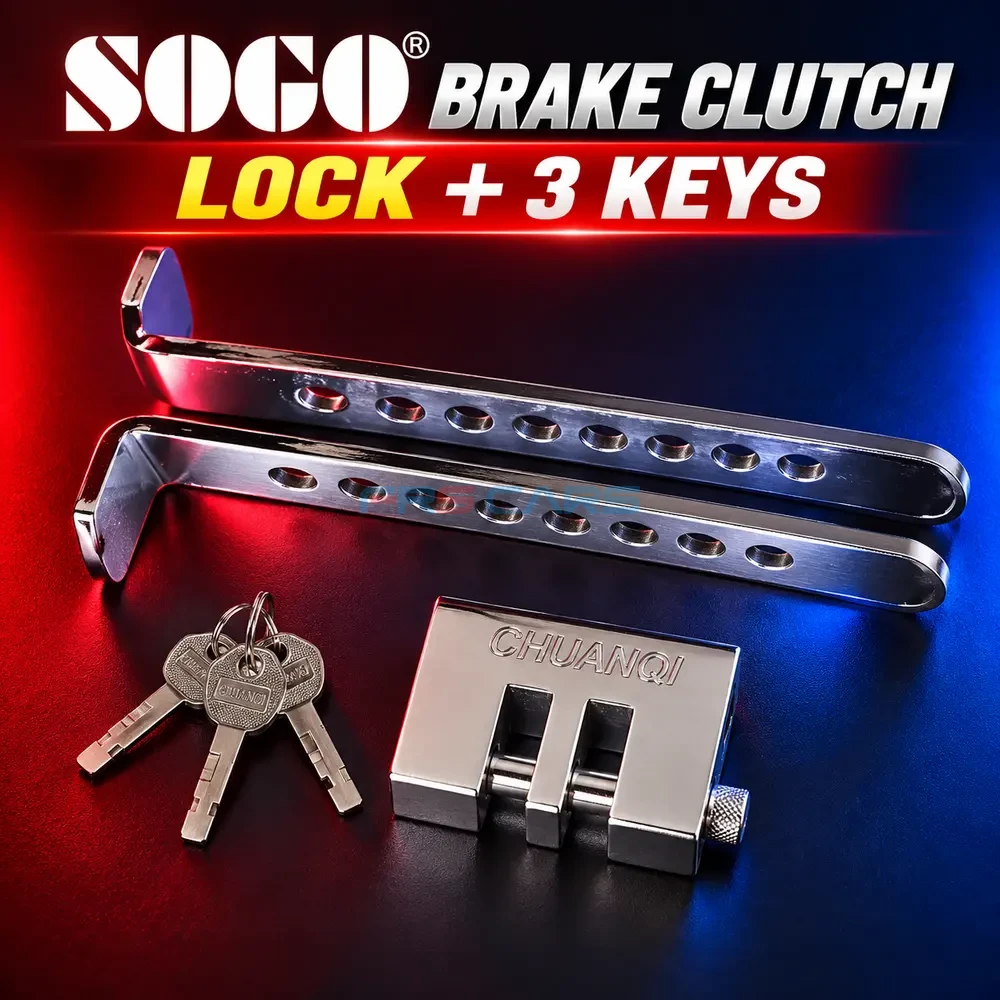 SOGO brake clutch lock with 3 keys