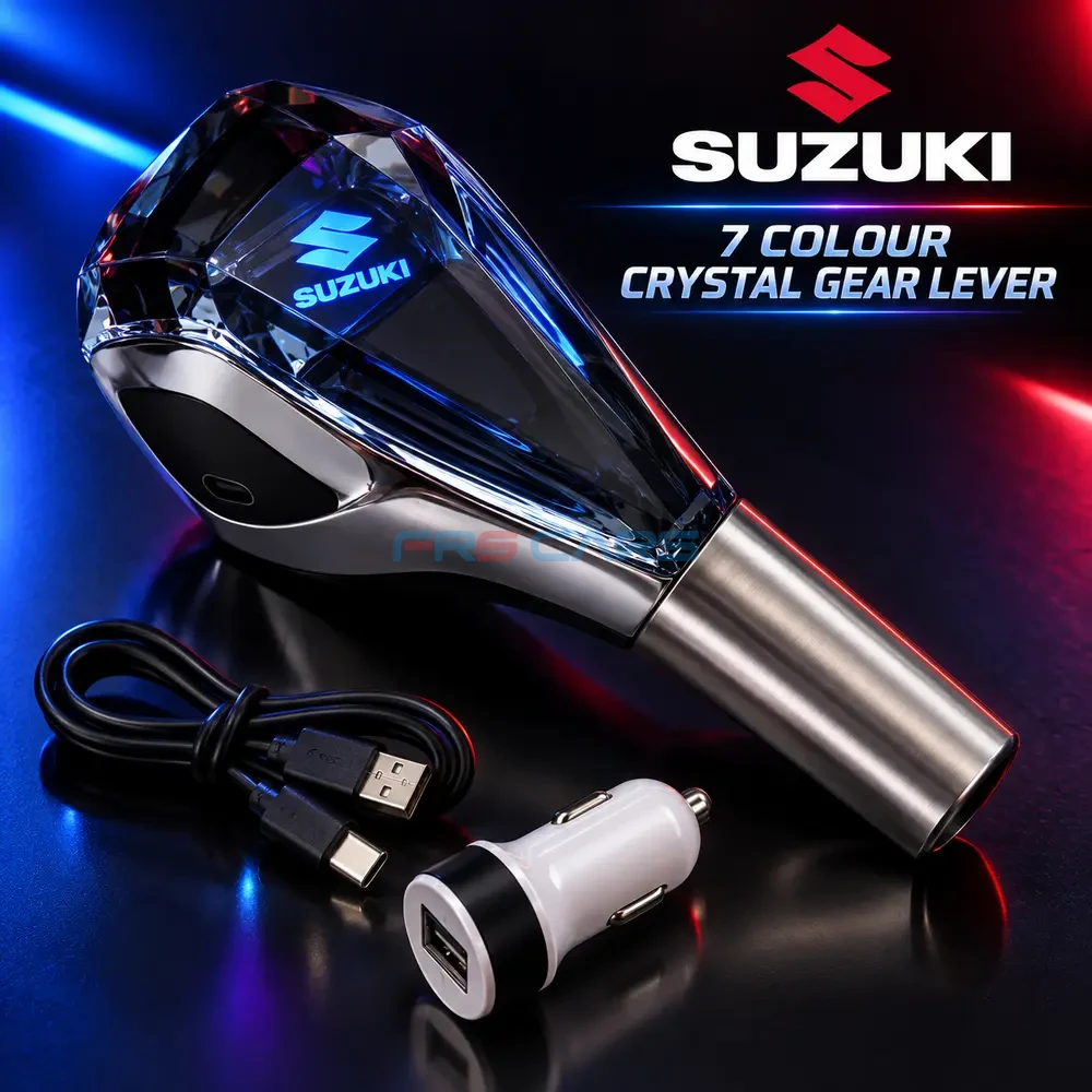 7 Colour Crystal Gear Lever for Suzuki