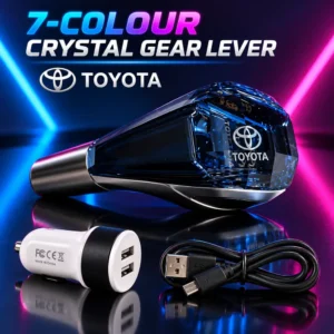 Toyota 7 Colour Crystal Gear Lever