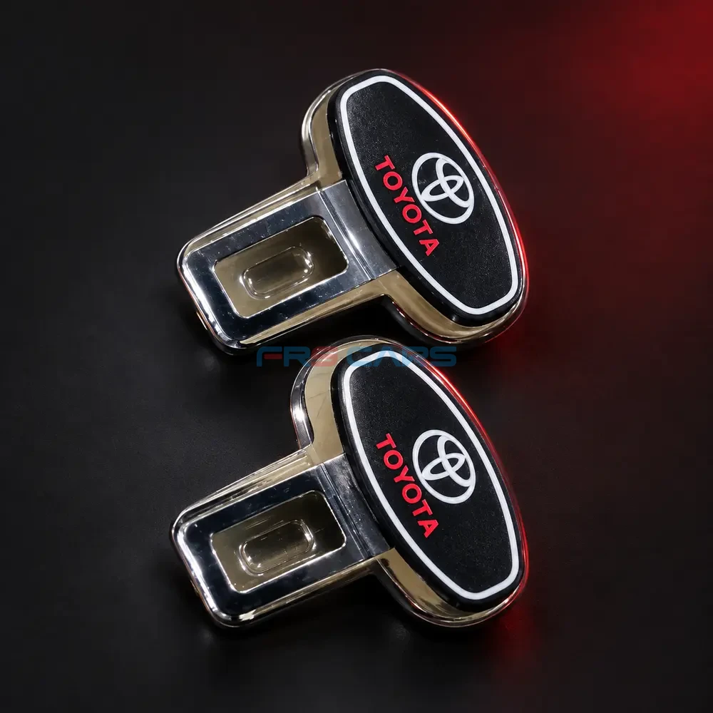 Car-Alarm Buckle Seat Belt Alarm Silencer – Toyota / Honda 2-Piece Set