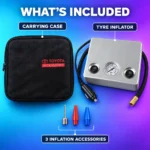 Portable Tyre Inflator Hose and Inflation Nozzles