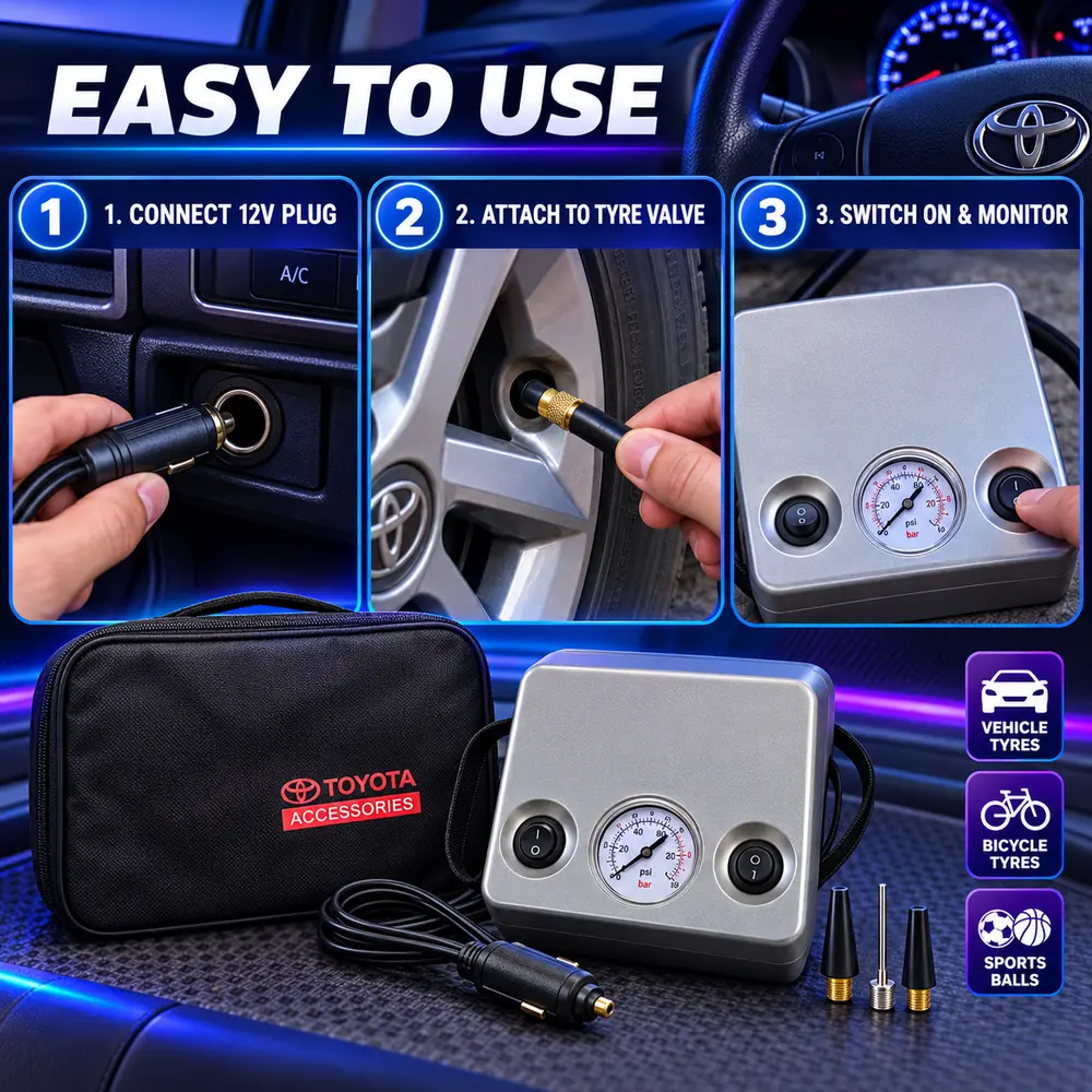 Portable Tyre Inflator Carrying Case