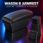 Suzuki Wagon R Black Car Armrest Storage Box