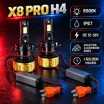 YAMAMOTO X8PRO H4 LED Headlights