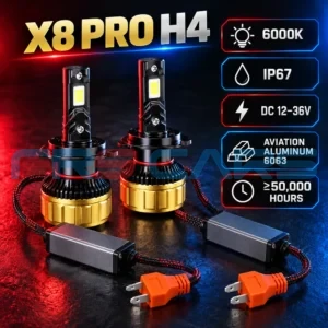 YAMAMOTO X8PRO H4 LED Headlights