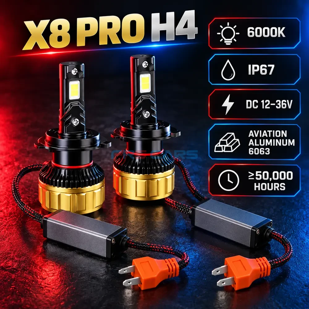 YAMAMOTO X8PRO H4 LED Headlights