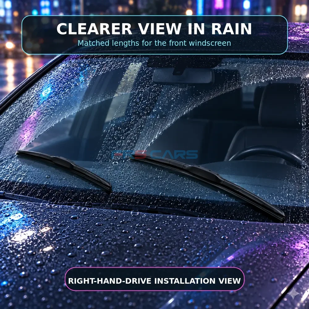 How to install YOUNG Premium frameless wiper blades