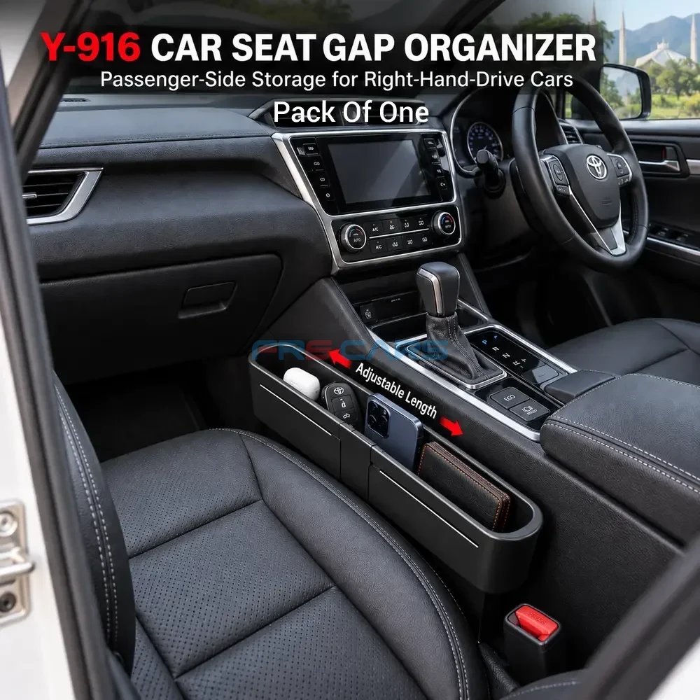 Y-916 Seat Gap Organizer Pack of 1